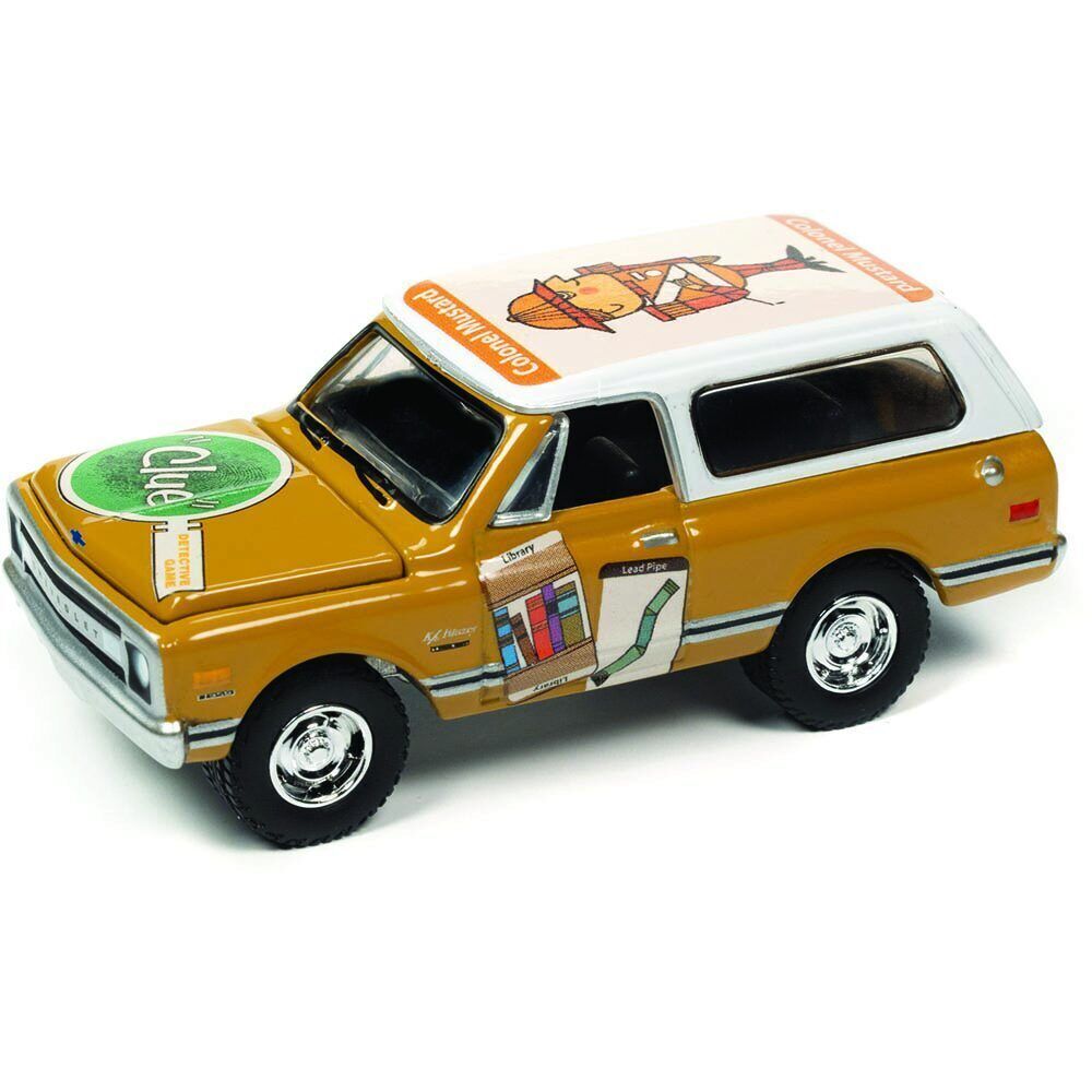 2022 Johnny Lightning Pop Culture 1970 Chevrolet Blazer Colonel w/Poker Chip